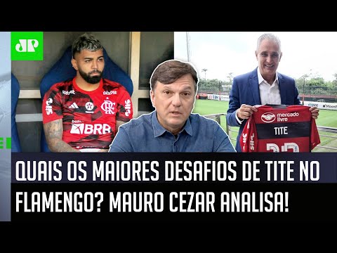 “ISSO EU QUERO VER! Como é que o Tite VAI FAZER para o Gabigol…” Mauro Cezar ANALISA o Flamengo!